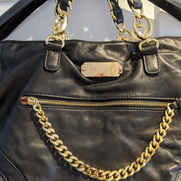 CC Skye Lamb Skin Leather Satchel - Picture 2 of 6